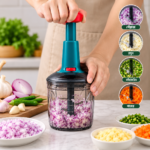 Manual Hand Chopper | সবজি কাটার চপার – জিনিসঘর - Image 2