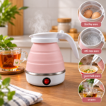 Foldable Electric Water Kettle | ফোল্ডেবল কেটলি – জিনিসঘর - Image 3